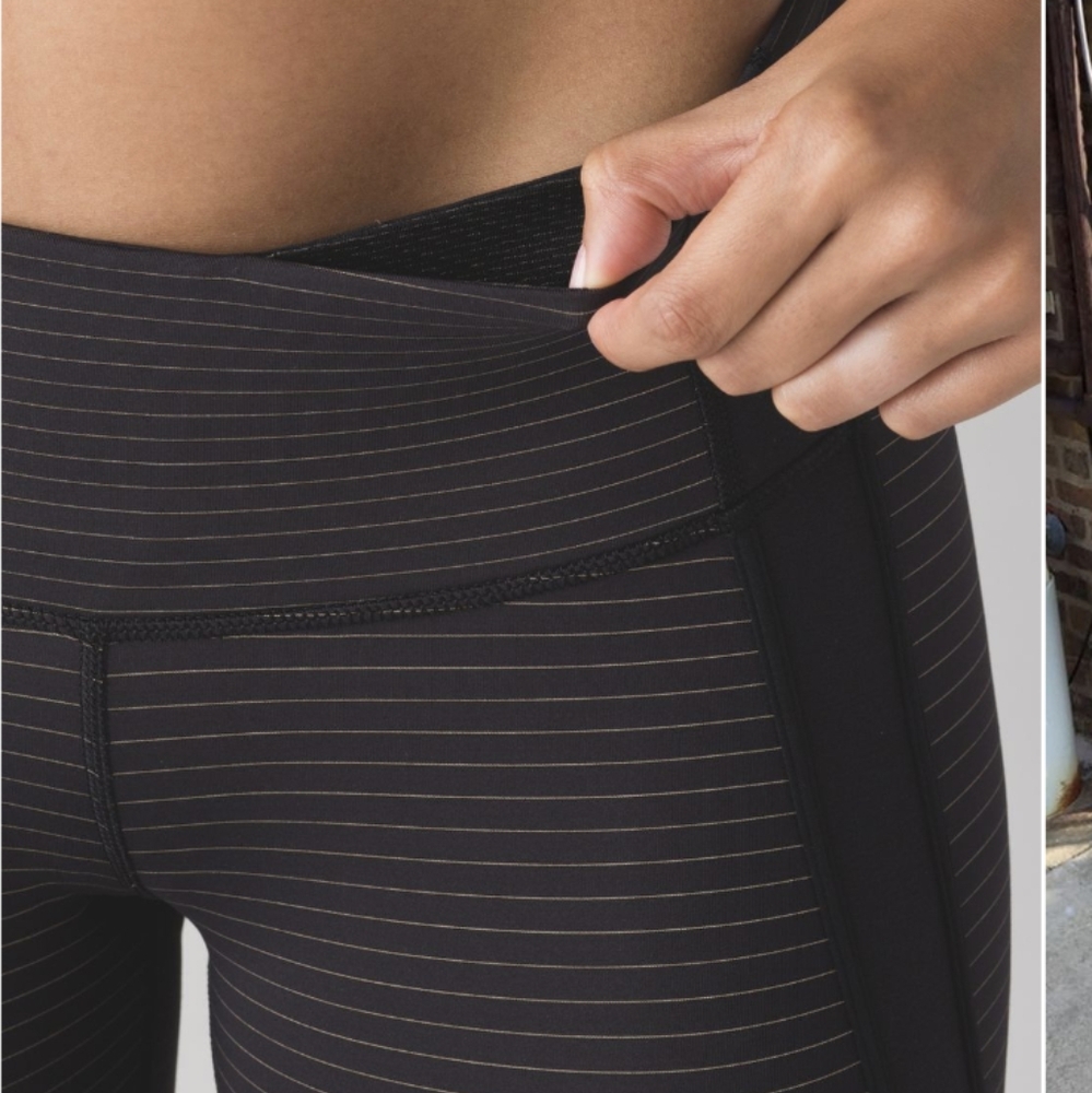 Lululemon Conduit Crop Black